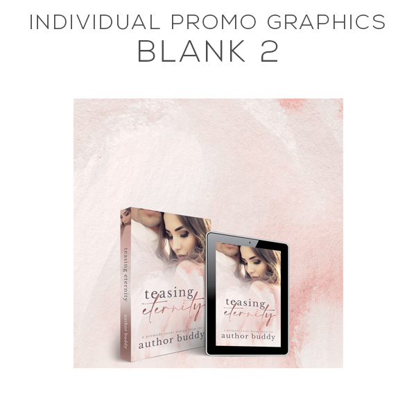 Individual Promo Graphics Pack Design for Authors - Premade and Custom Book Cover Packages from The Author Buddy