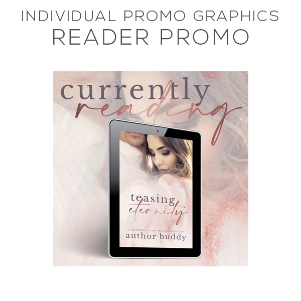 Currently Reading / Promo Graphic - Individual Promo Graphics Pack Design for Authors - Premade and Custom Book Cover Packages from The Author Buddy