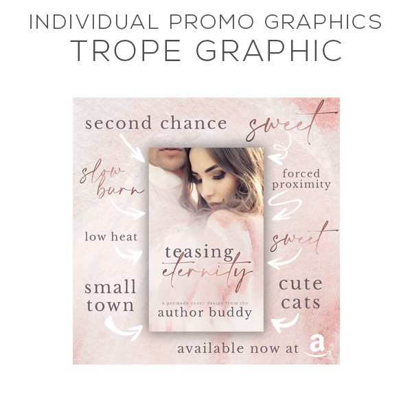 Trope Graphic - Individual Promo Graphics Pack Design for Authors - Premade and Custom Book Cover Packages from The Author Buddy