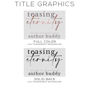 Book Title Graphics Design for Authors - Premade and Custom Book Cover Packages from The Author Buddy