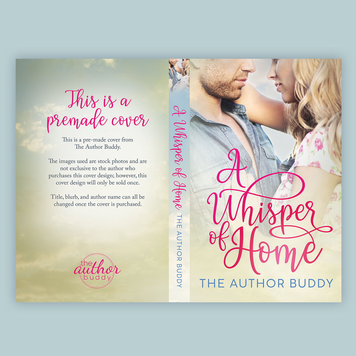 A Whisper of Home - Premade Book Cover from The Author Buddy