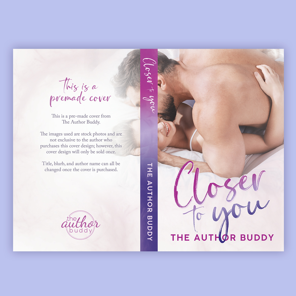Closer to You - Premade Book Cover Design by The Author Buddy