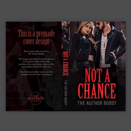 Not A Chance – Premade Book Cover from The Author Buddy