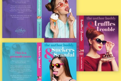 Sweet & Sassy Trilogy - Premade Romantic Comedy RomCom Book Cover Trilogy from The Author Buddy