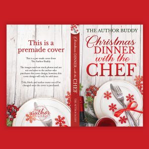 Christmas Dinner with the Chef - Premade Holiday Book Cover from The Author Buddy