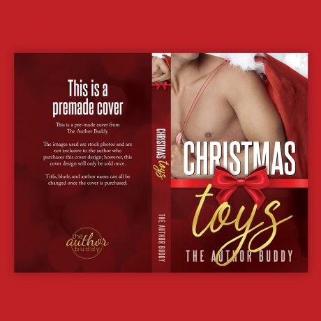 Christmas Toys – Premade Holiday Hunk Book Cover from The Author Buddy