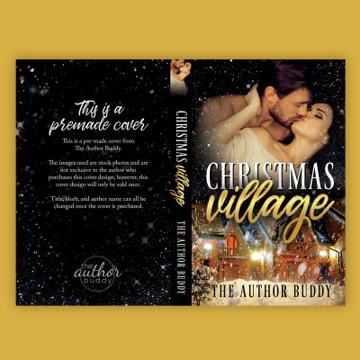 Christmas Village - Premade Holiday Book Cover from The Author Buddy