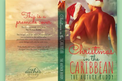 Christmas in the Caribbean - Premade Holiday Romance Book Cover from The Author Buddy