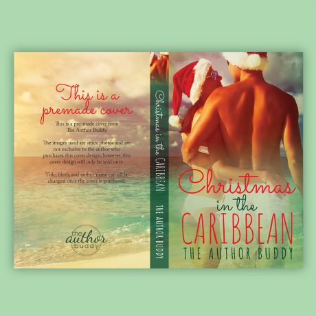 Christmas in the Caribbean – Premade Holiday Romance Book Cover from The Author Buddy