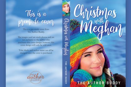 Christmas with Meghan - Premade Holiday LGBTQ Romance Book Cover from The Author Buddy