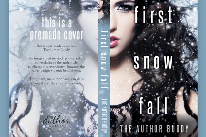First Snow Fall - Premade Winter Book Cover from The Author Buddy