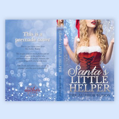Santa's Little Helper - Premade Holiday Book Cover from The Author Buddy