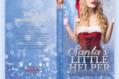 Santa's Little Helper - Premade Holiday Book Cover from The Author Buddy