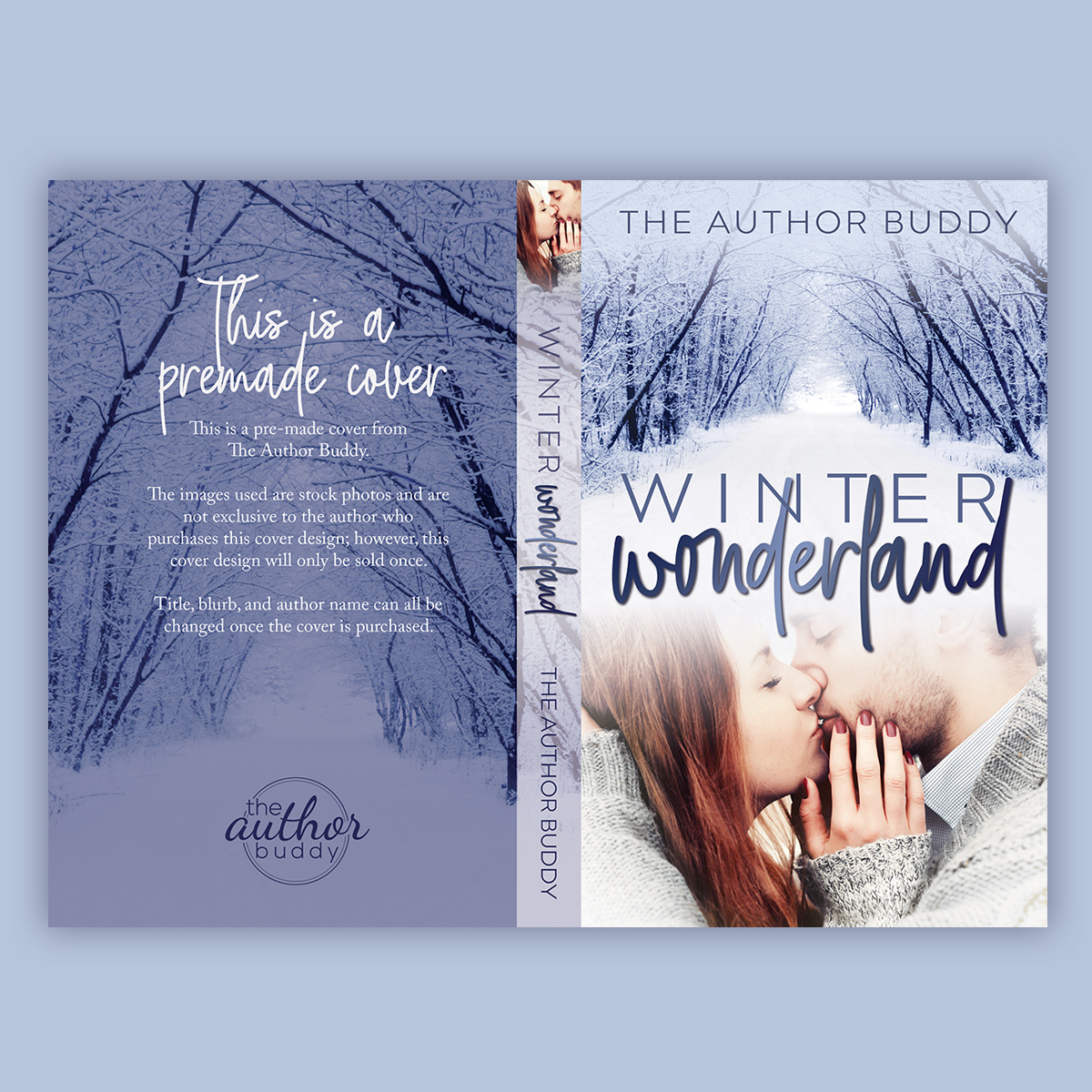 Winter Wonderland - Premade Holiday Book Cover from The Author Buddy