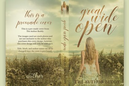 Great Wide Open - Premade Contemporary Romance Book Cover from The Author Buddy