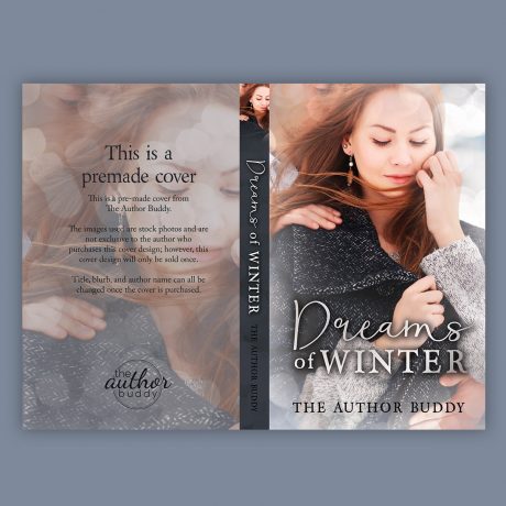 Dreams of Winter – Premade Holiday Romance Book Cover from The Author Buddy