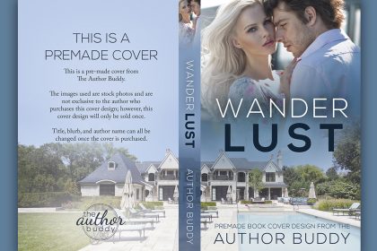 Wanderlust - Premade Contemporary Romance Book Cover from The Author Buddy