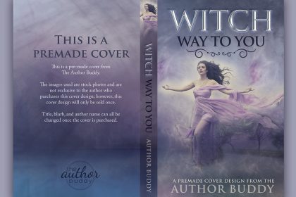 Witch Way to You - Premade Paranormal Romance Book Cover from The Author Buddy