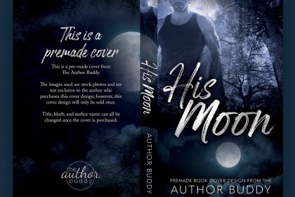 His Moon - Premade Paranormal Romance Shifter Book Cover from The Author Buddy