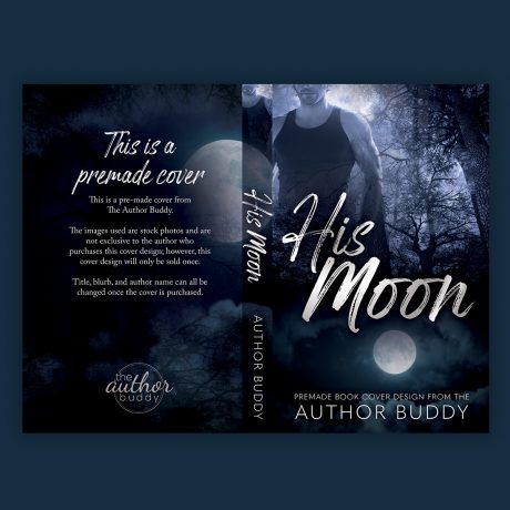 His Moon – Premade Paranormal Romance Shifter Book Cover from The Author Buddy