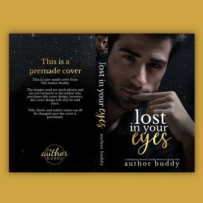 Lost in Your Eyes - Premade Contemporary Romance Book Cover from The Author Buddy