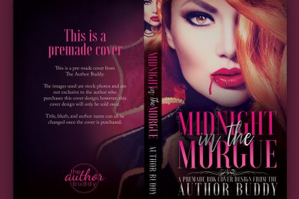 Midnight in the Morgue - Premade PNR NA Vampire Book Cover from The Author Buddy
