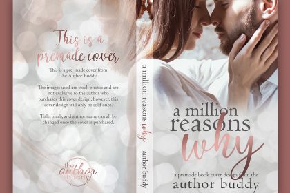 A Million Reasons Why - Premade Sweet Clean Romance Book Cover from The Author Buddy