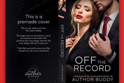 Off The Record - Premade Romantic Suspense Book Cover from The Author Buddy