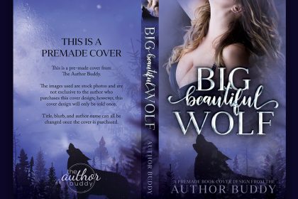 Big Beautiful Wolf - Premade Wolf Shifter BBW Book Cover from The Author Buddy