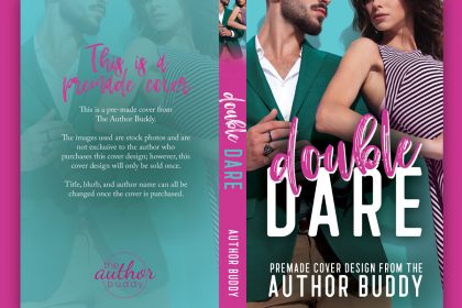 Double Dare - Premade Contemporary Romance Book Cover from The Author Buddy