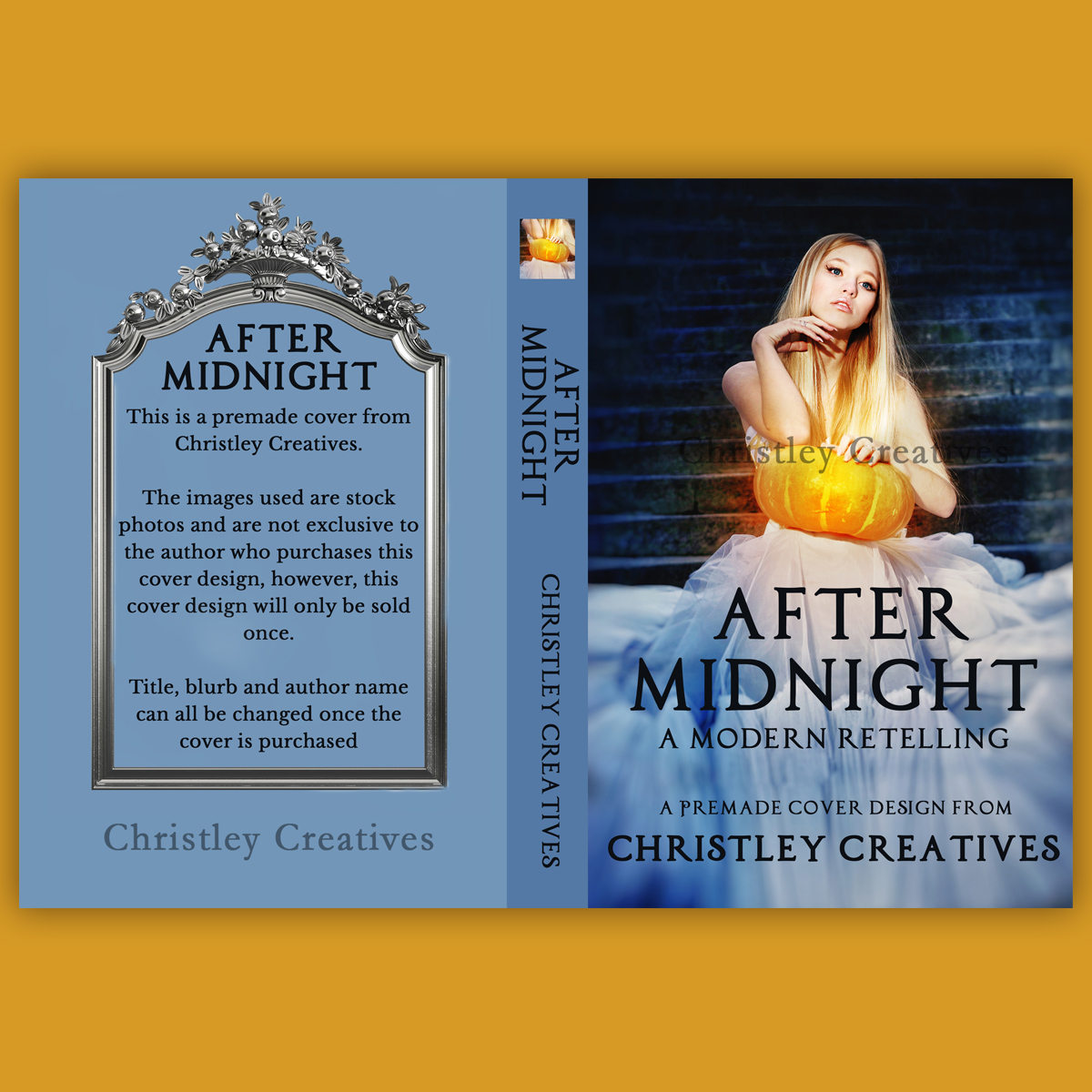After Midnight - Premade Contemporary Romance Book Cover from Christley Creatives