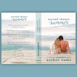 Second Chance Summer - Premade Contemporary Romance Book Cover from Christley Creatives