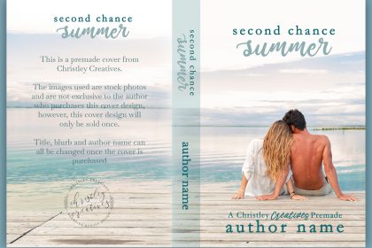 Second Chance Summer - Premade Contemporary Romance Book Cover from Christley Creatives