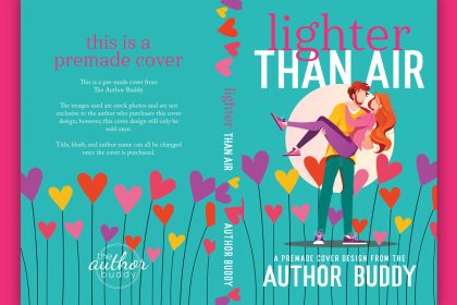 Lighter Than Air - Premade Contemporary Romance Book Cover from The Author Buddy