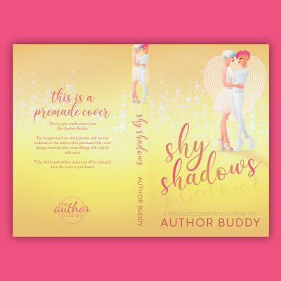 Shy Shadows - Premade Contemporary LGBTQ Lesbian Illustrated Romance Book Cover from The Author Buddy