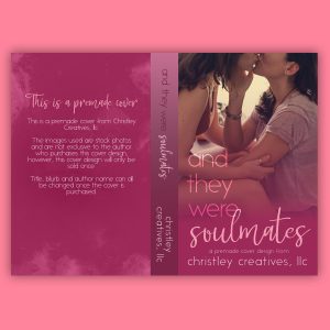 And They Were Soulmates - Premade LGBTQ Contemporary Romance Book Cover from Christley Creatives