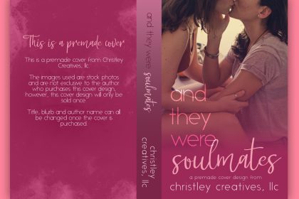 And They Were Soulmates - Premade LGBTQ Contemporary Romance Book Cover from Christley Creatives