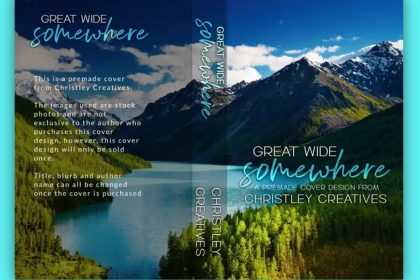 Great Wide Somewhere - Premade Contemporary Romance Book Cover from Christley Creatives