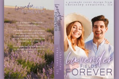 Lavender Fields Forever - Premade Contemporary Romance Book Cover from Christley Creatives