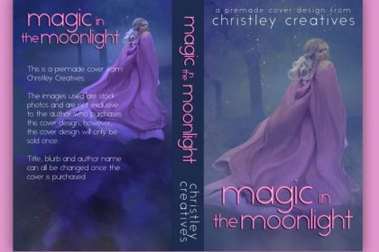 Magic in the Moonlight - Premade Contemporary Romance Book Cover from Christley Creatives
