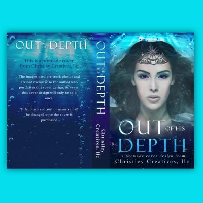 Out of His Depth - Premade Contemporary Romance Book Cover from Christley Creatives