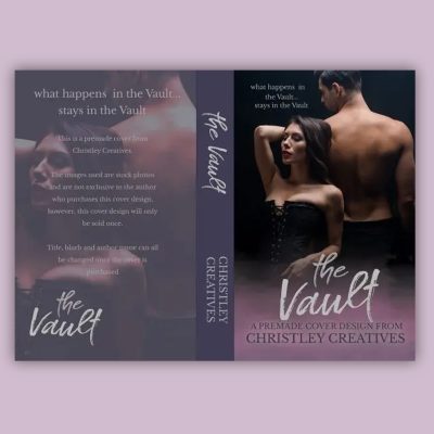 The Vault - Premade Contemporary Romance Book Cover from Christley Creatives