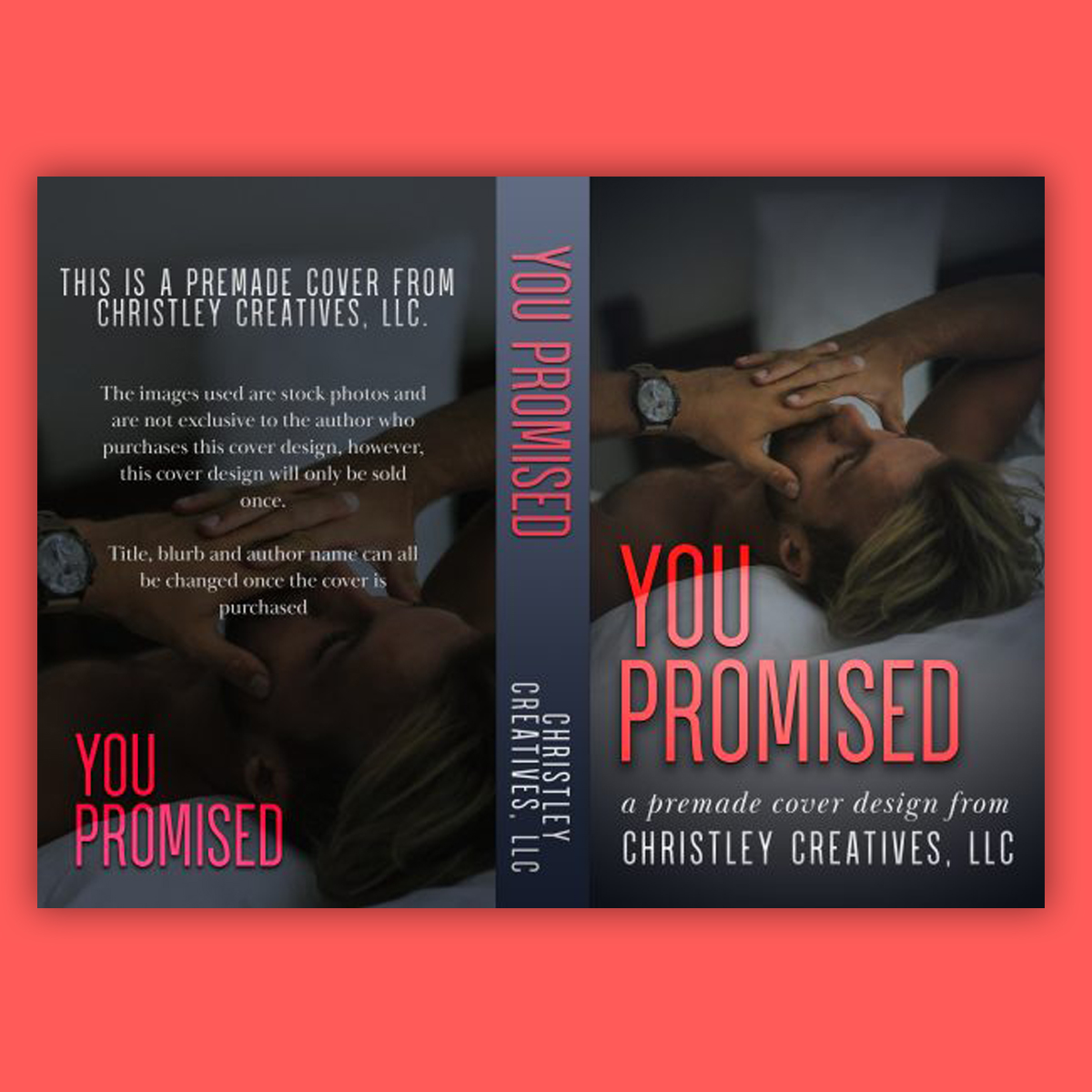 You Promised - Premade Romance Book Cover from Christley Creatives