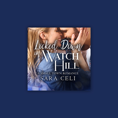 Social Media Profile Graphic Cover -Locked Down in Watch Hill by Sara Celi - Premade Small Town Sweet Romance Book Cover from The Author Buddy
