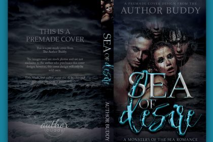 Sea of Desire - Premade Dark Paranormal Romance Book Cover from The Author Buddy