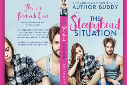 The Sleepyhead Situation - Premade Contemporary Romantic Comedy Book Cover from The Author Buddy