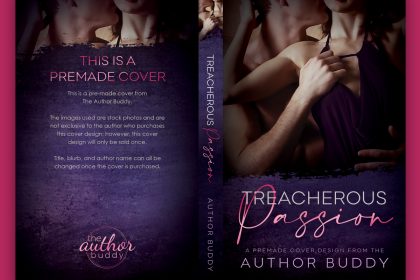 Treacherous Passion - Premade Contemporary Steamy Dark Romance Book Cover from The Author Buddy
