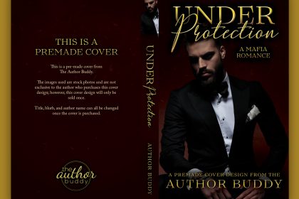 Under Protection - Premade Contemporary Mafia Dark Romantic Suspense Book Cover from The Author Buddy