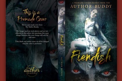 Fiendish - Premade Dark Paranormal Romance Book Cover from The Author Buddy
