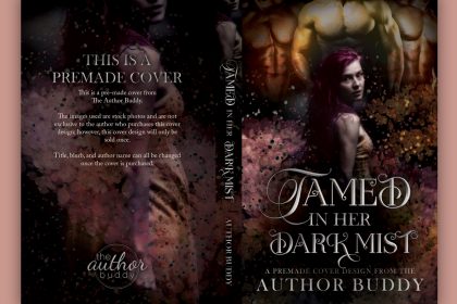 Tamed In Her Dark Mist - Premade Dark Reverse Harem Paranormal Romance Book Cover from The Author Buddy
